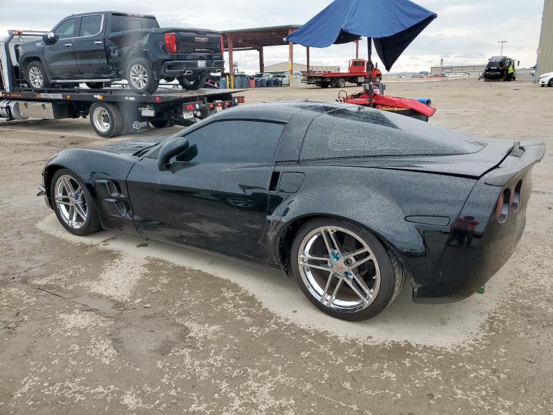 CHEVROLET CORVETTE Z 2007 black  gas 1G1YY26E375139555 photo #3