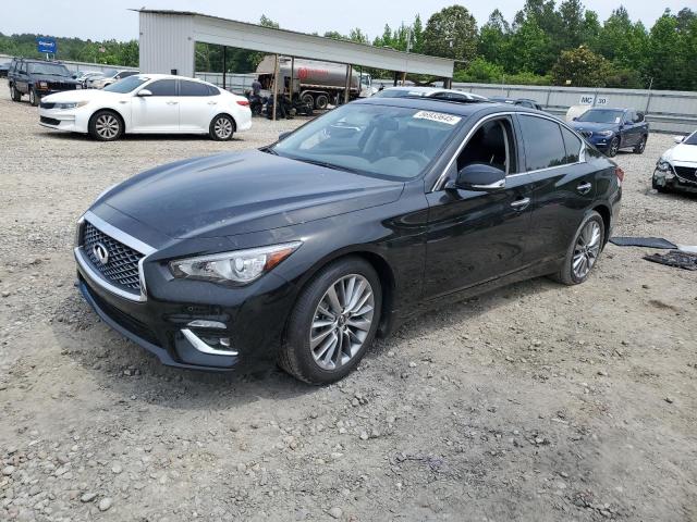 Vin: jn1ev7br0pm543687, lot: 56933645, infiniti q50 luxe 2023 img_1