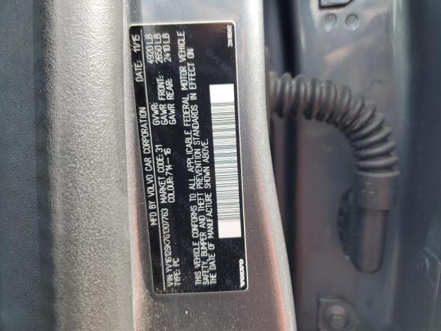 2016 VOLVO V60 PREMIE YV1612SK7G1307763
