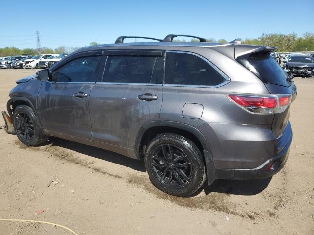 Vin: 5tddkrfh9fs201009, lot: 56333075, toyota highlander limited 20152