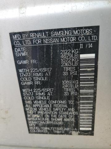 2015 NISSAN ROGUE S - KNMAT2MV7FP513260