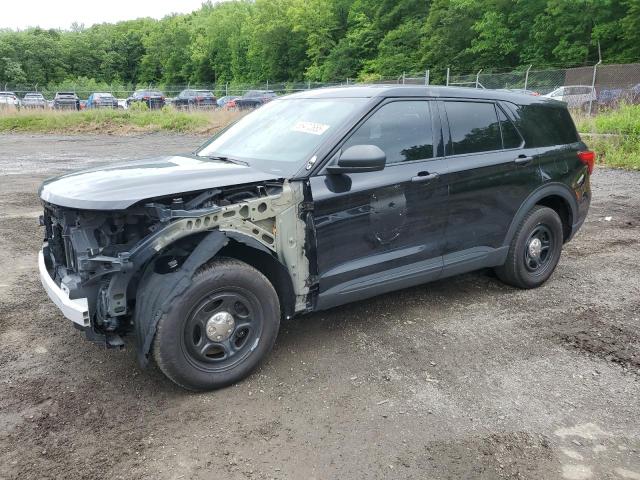 FORD EXPLORER P 2021 black  gas 1FM5K8AB3MGC44099 photo #1