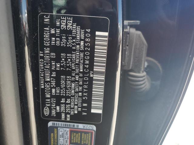 2021 KIA SORENTO S 5XYRLDLC4MG025804