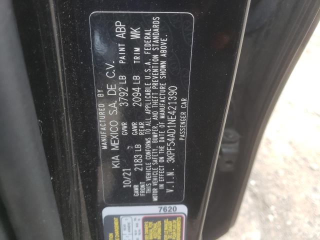 2022 KIA FORTE GT L 3KPF54AD1NE421390