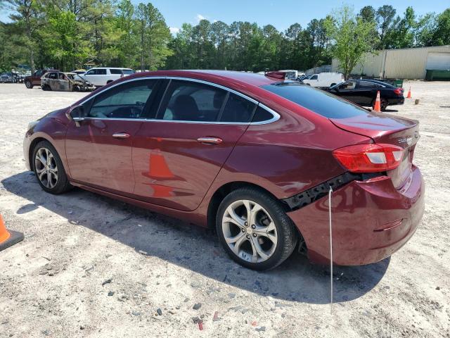 Vin: 1g1bg5sm5g7258090, lot: 55829895, chevrolet cruze premier 20162