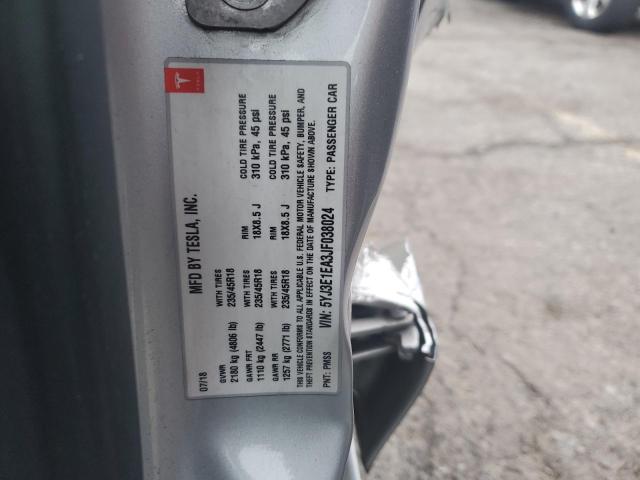 2018 TESLA MODEL 3 - 5YJ3E1EA3JF038024