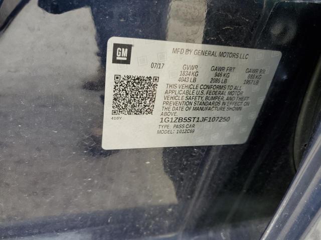 2018 CHEVROLET MALIBU LS 1G1ZB5ST1JF107250