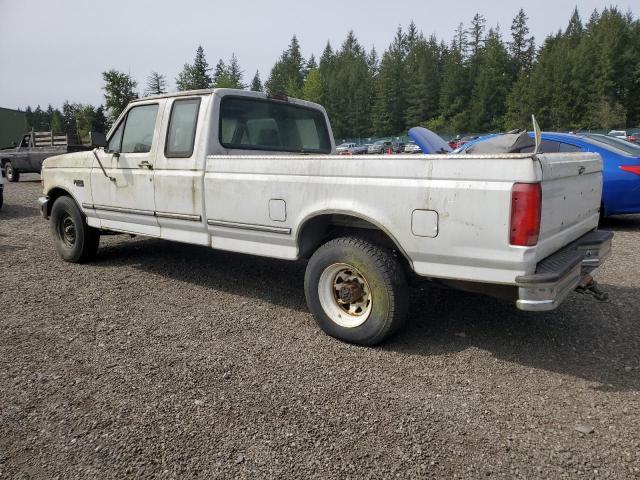 FORD F250 1996 white  gas 1FTHX25H1TEA45318 photo #3