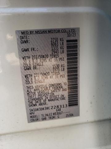 2024 NISSAN PATHFINDER - 5N1DR3DK3RC228313
