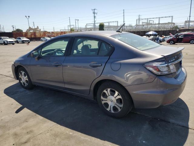 HONDA CIVIC HYBR 2015 gray  hybrid engine 19XFB4F34FE200165 photo #3