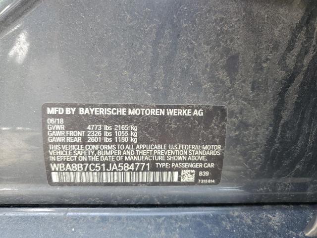 2018 BMW 340 XI - WBA8B7C51JA584771