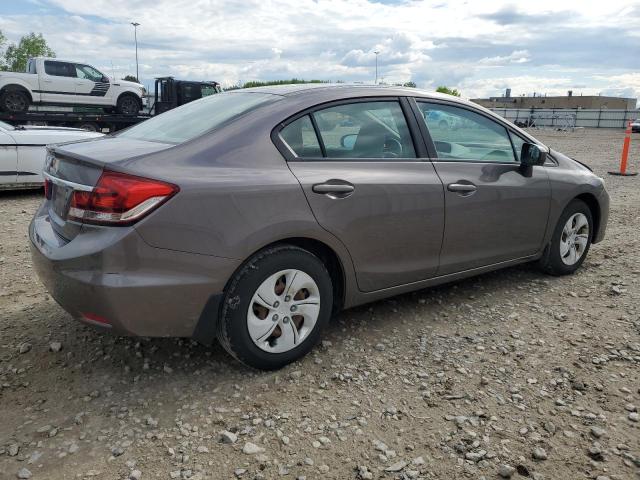 Vin: 19xfb2f55ee046344, lot: 58728025, honda civic lx 20143