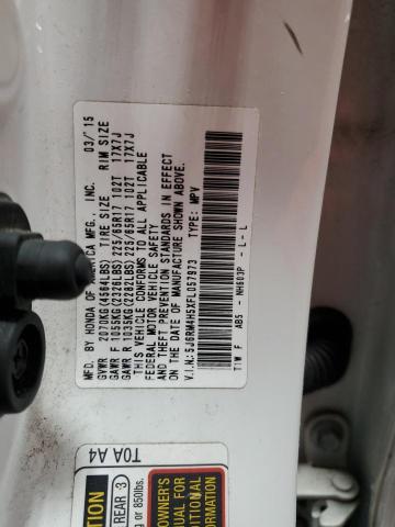 2015 HONDA CR-V EX - 5J6RM4H5XFL057973