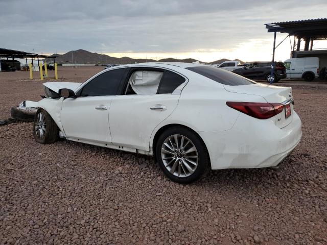 Vin: jn1ev7br4mm752782, lot: 56160595, infiniti q50 luxe 20212