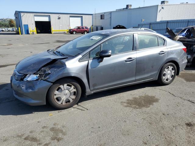 Vin: jhmfb4f36cs006728, lot: 55238585, honda civic hybrid l 2012 img_1