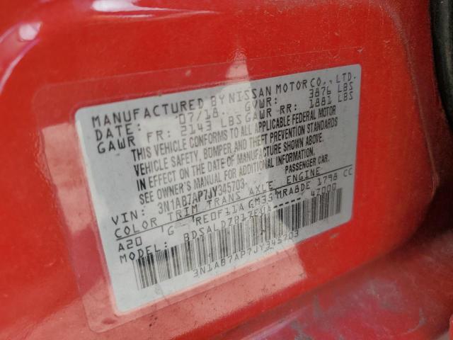 2018 NISSAN SENTRA S - 3N1AB7AP7JY345703