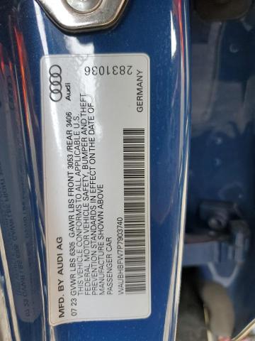2023 AUDI RS E-TRON WAUBHBFW7P7903740