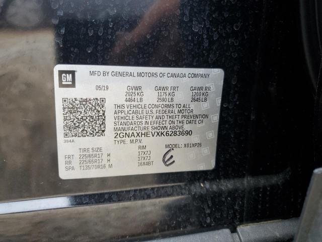 2019 CHEVROLET EQUINOX LS - 2GNAXHEVXK6283690