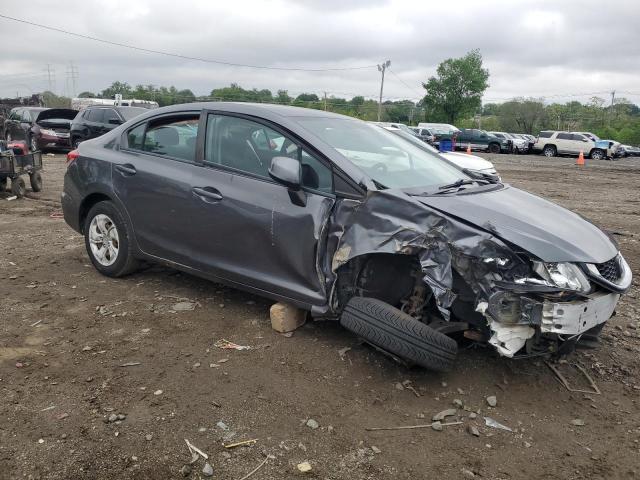 Vin: 19xfb2f50de266845, lot: 55551555, honda civic lx 20134
