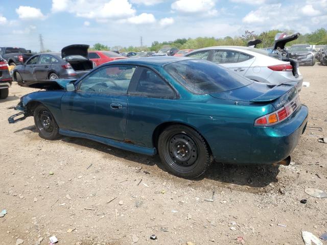 NISSAN 240SX BASE 1997 green  gas JN1AS44D5VW103893 photo #3