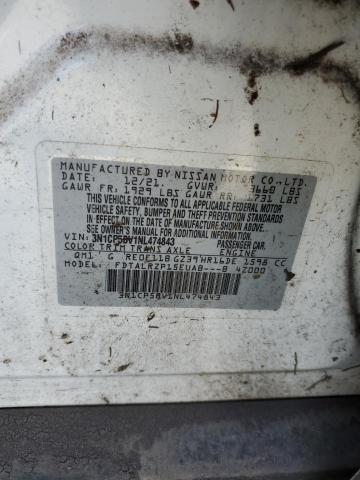 2022 NISSAN KICKS S 3N1CP5BV1NL474843