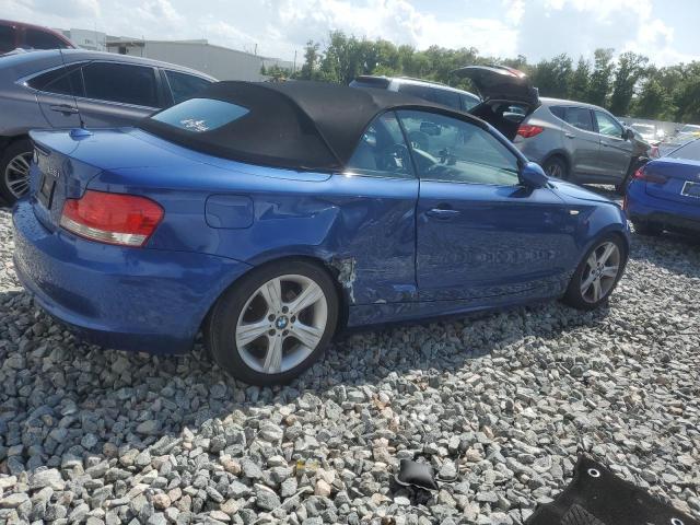 BMW 128 I 2008 blue  gas WBAUL73508VJ74476 photo #4