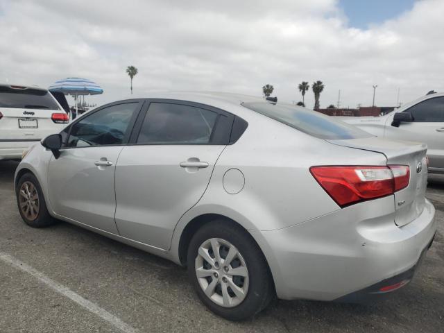 KIA RIO LX 2013 silver  gas KNADM4A36D6137174 photo #3