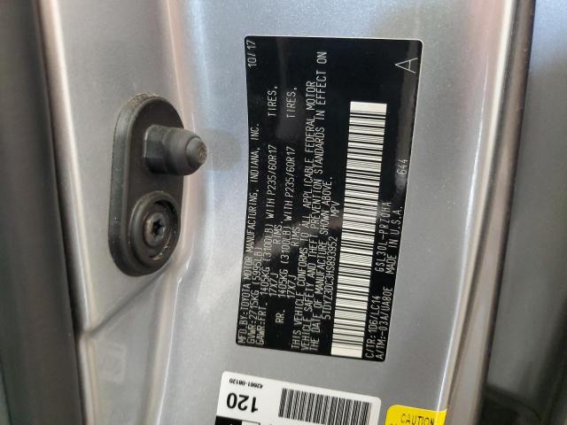 2017 TOYOTA SIENNA XLE - 5TDYZ3DC3HS893952