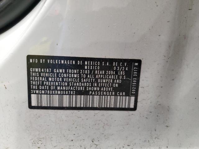 2024 VOLKSWAGEN JETTA SEL 3VWGM7BUXRM058782