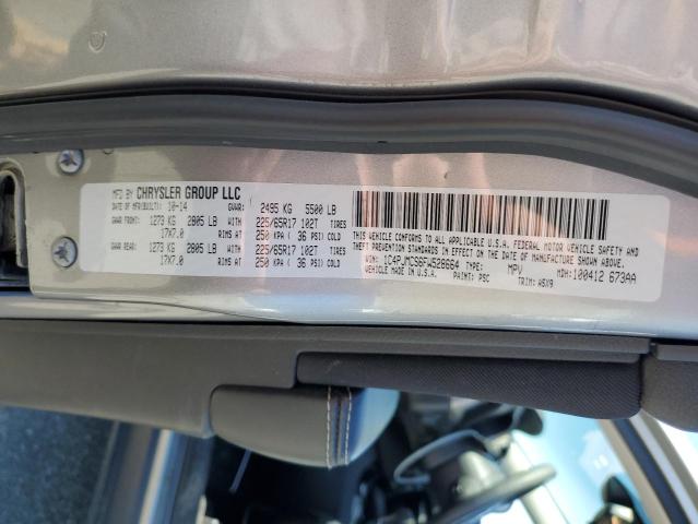 2015 JEEP CHEROKEE L 1C4PJMCS6FW528664