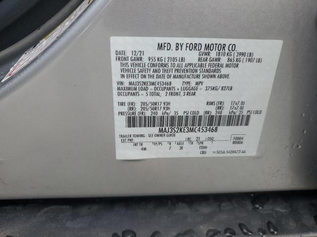 2021 FORD ECOSPORT T - MAJ3S2KE3MC453468