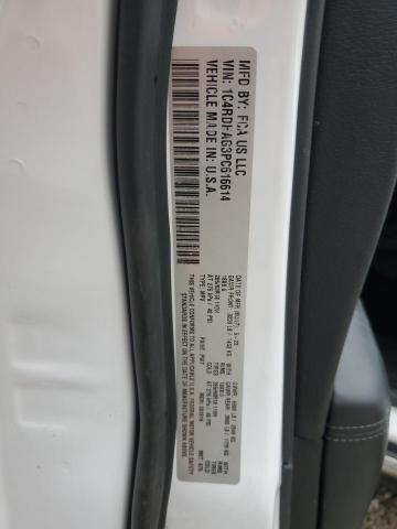 2023 DODGE DURANGO SX - 1C4RDHAG3PC616614