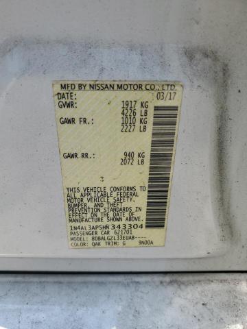 2017 NISSAN ALTIMA 2.5 - 1N4AL3AP5HN343304