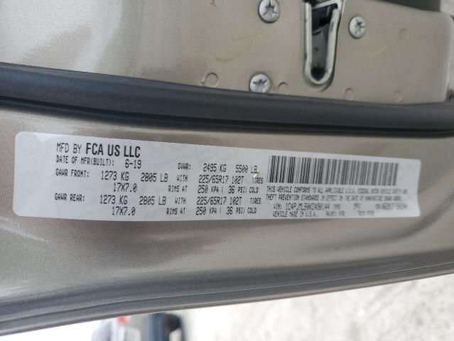 2019 JEEP CHEROKEE L 1C4PJMLB0KD490144