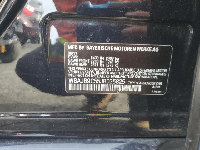 2018 BMW M550XI WBAJB9C55JB035825