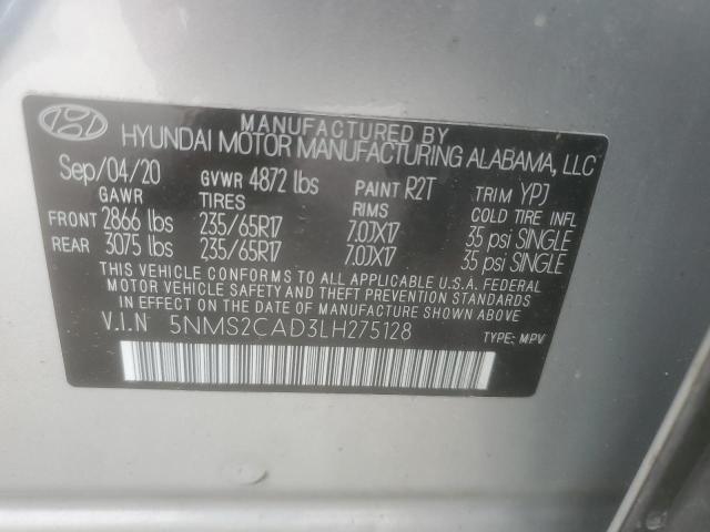 2020 HYUNDAI SANTA FE S #3311465274