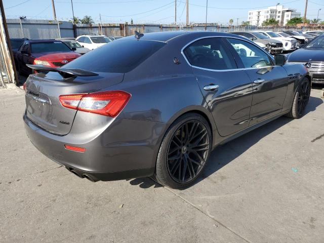 MASERATI GHIBLI 2015 gray sedan 4d gas ZAM57XSA2F1159407 photo #4
