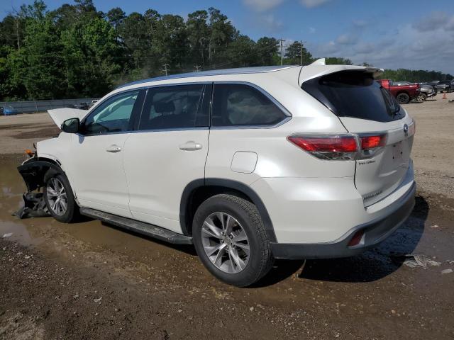 Vin: 5tdkkrfhxes016960, lot: 57028745, toyota highlander xle 20142