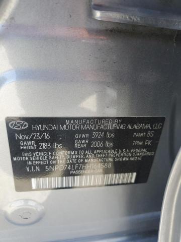 2017 HYUNDAI ELANTRA SE - 5NPD74LF7HH164588