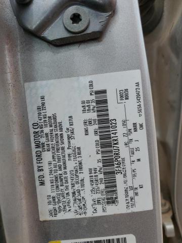2019 FORD FUSION TIT - 3FA6P0RU7KR141023