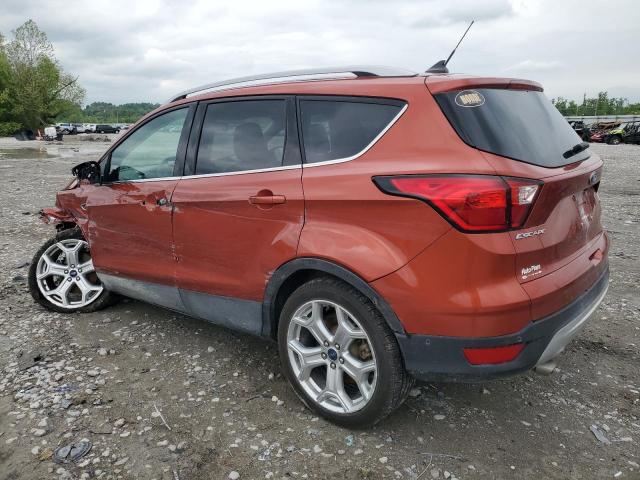 Vin: 1fmcu9j96kuc45752, lot: 55819195, ford escape titanium 20192