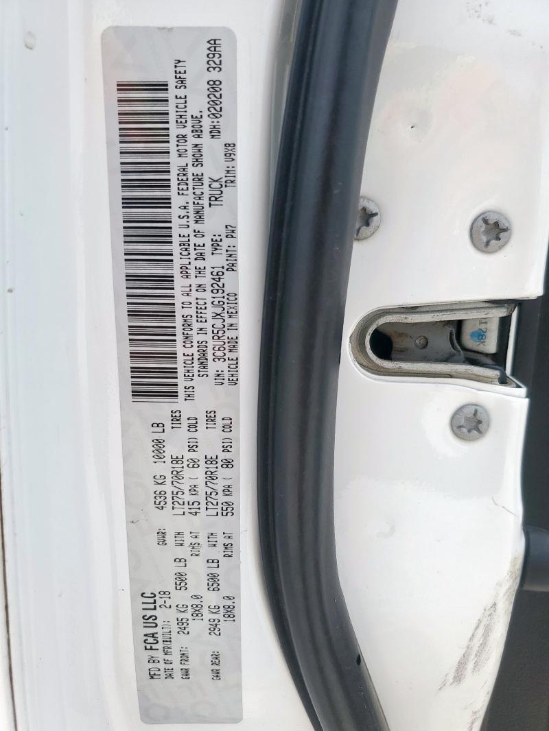 2018 RAM 2500 ST 3C6UR5CJXJG192461