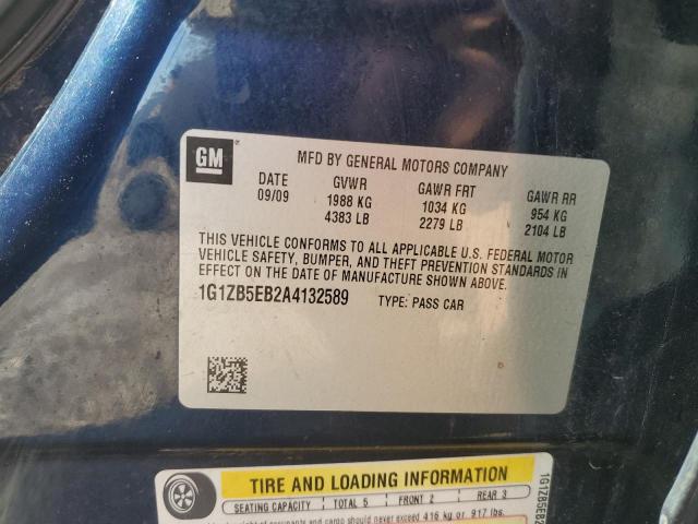 1g1zb5eb2a4132589 - 2010 Chevrolet malibu ls - #55745725
