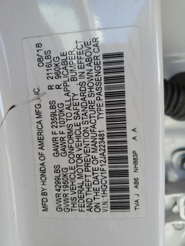 2018 HONDA ACCORD LX - 1HGCV1F12JA223481
