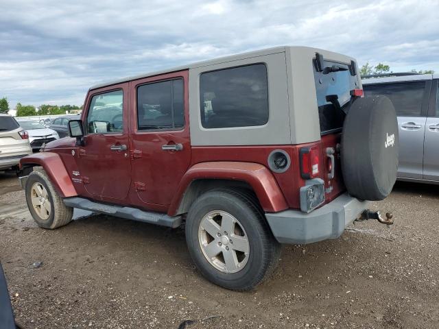 JEEP WRANGLER U 2008 burgundy  gas 1J4GA59128L623399 photo #3
