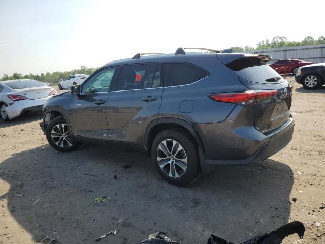 Vin: 5tdgbrch2ms025273, lot: 56715645, toyota highlander hybrid xle 20212