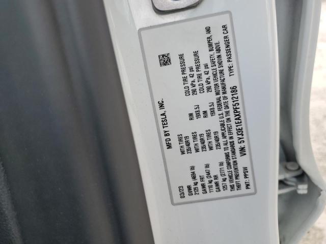 2023 TESLA MODEL 3 - 5YJ3E1EAXPF512186