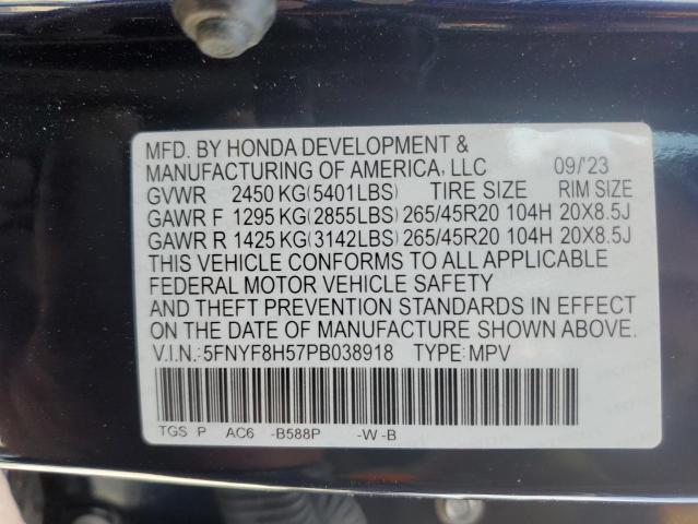 2023 HONDA PASSPORT E - 5FNYF8H57PB038918