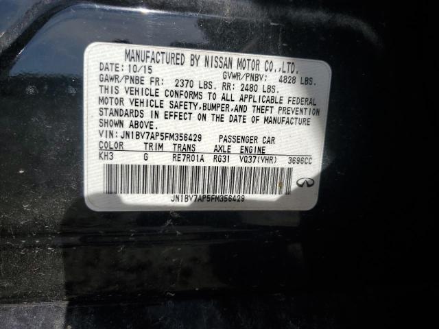 2015 INFINITI Q50 BASE - JN1BV7AP5FM356429
