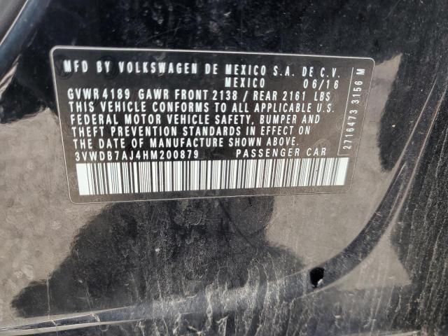 2017 VOLKSWAGEN JETTA SE - 3VWDB7AJ4HM200879